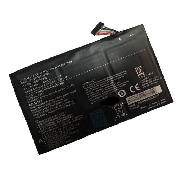 Compatible аккумулятор для ноутбука GIGABYTE  for GNG-K60 