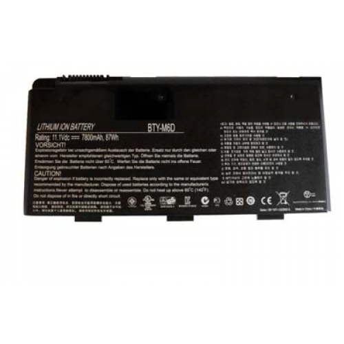 Compatible аккумулятор для ноутбука for MSI BTY-M6D Compatible аккумулятор для ноутбука MSI for BTY-M6D